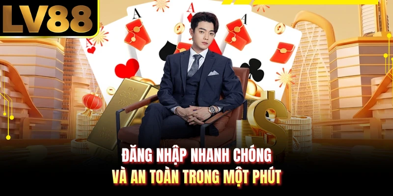 Đăng nhập nhanh chóng và an toàn trong một phút